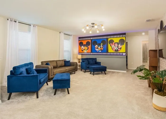 Beautiful Themed Vacation Home With Private Pool St5509